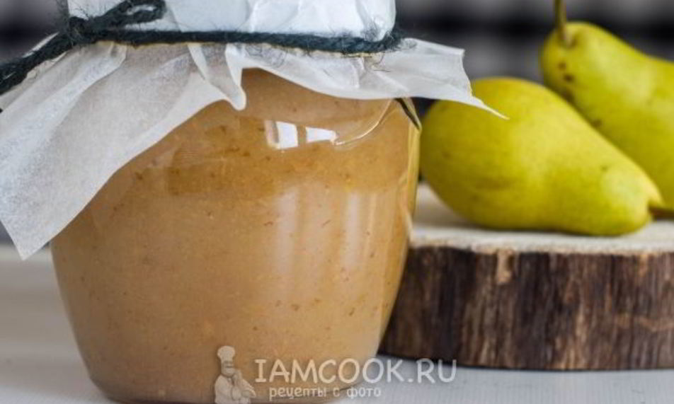 Рецепт пюре из груш на зиму