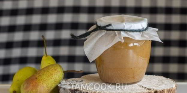 пюре из груш на зиму