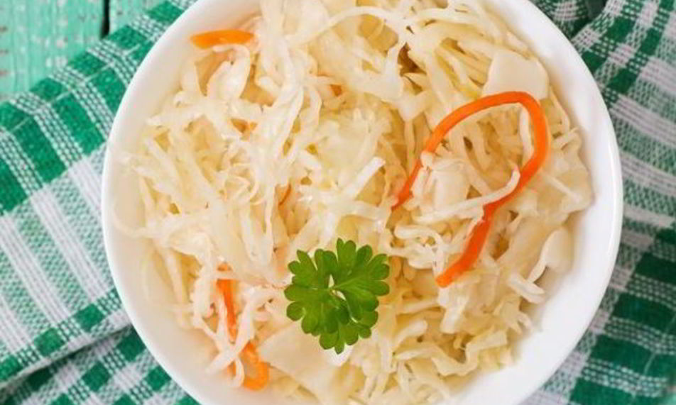 Рецепт капуста, соленая сухим способом