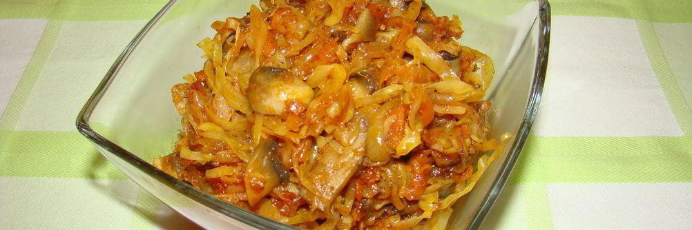 Кислая капуста с грибами
