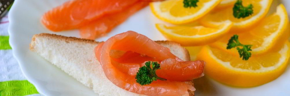 Малосоленая семга