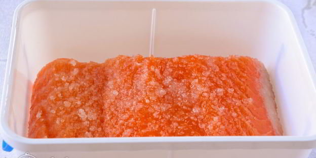 малосоленая семга