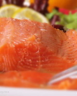 Малосольная форель