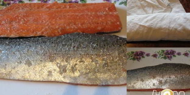 малосольная форель