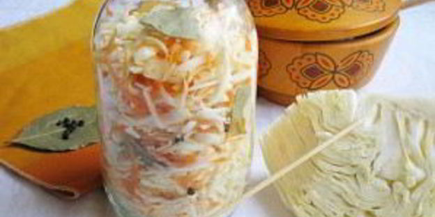 малосольная квашеная капуста