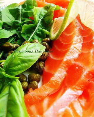 Малосольная семга