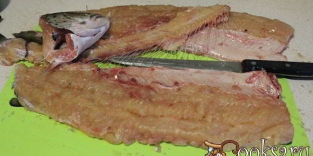 малосольный балтийский лосось