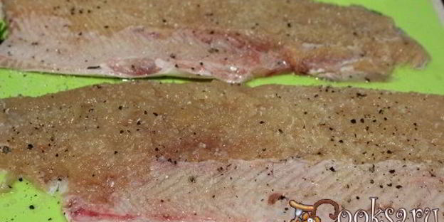 малосольный балтийский лосось