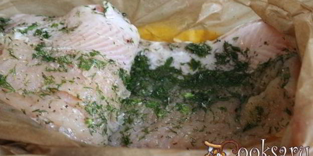 малосольный балтийский лосось