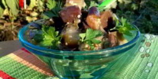 малосольные баклажаны с чесноком