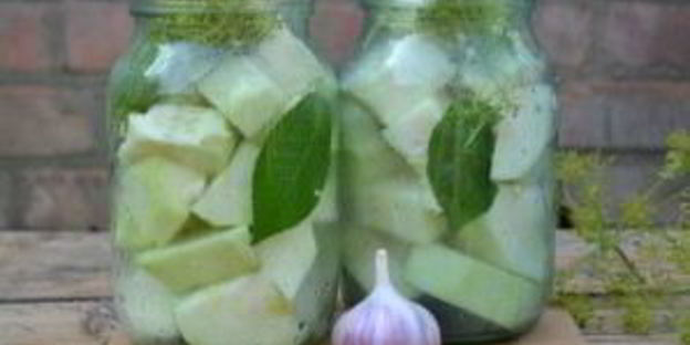 малосольные кабачки