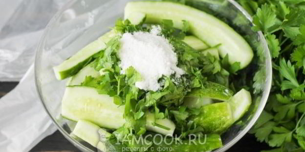 малосольные огурцы в пакете за 2 часа