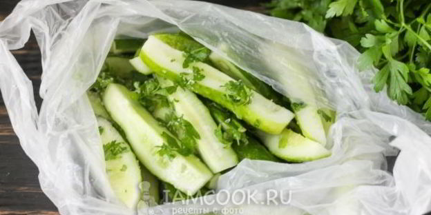 малосольные огурцы в пакете за 2 часа