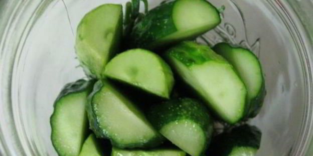 малосольные огурцы за 15 минут