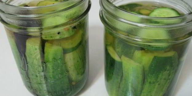 малосольные огурцы за 15 минут