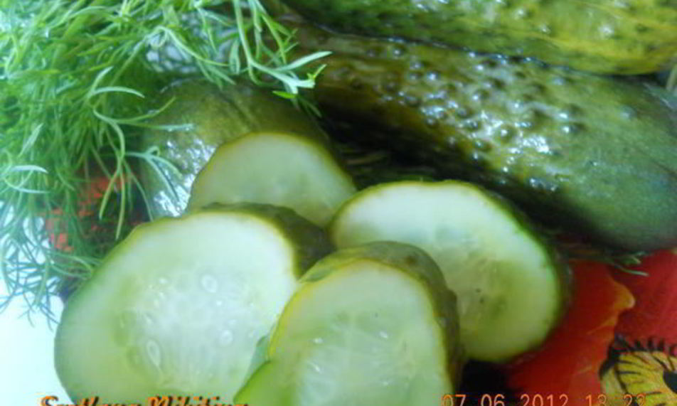 Рецепт малосольных огурцов