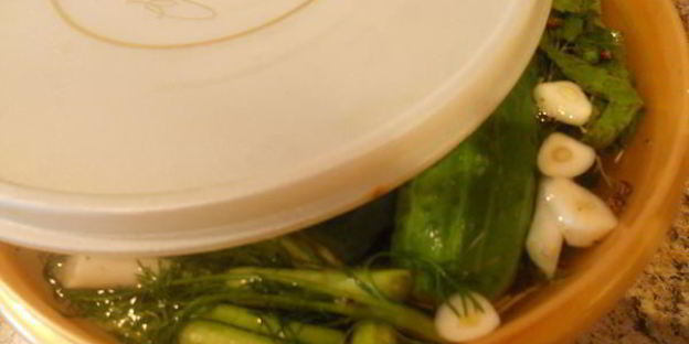 малосольные огурцы