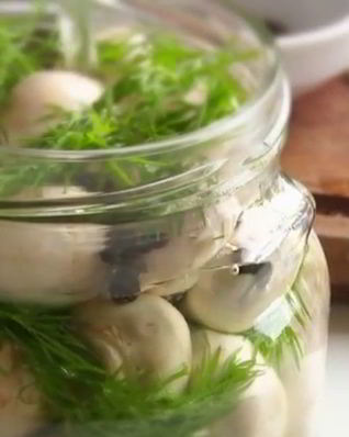 Малосольные шампиньоны