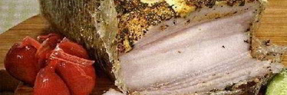 Мятное сало с приправой карри