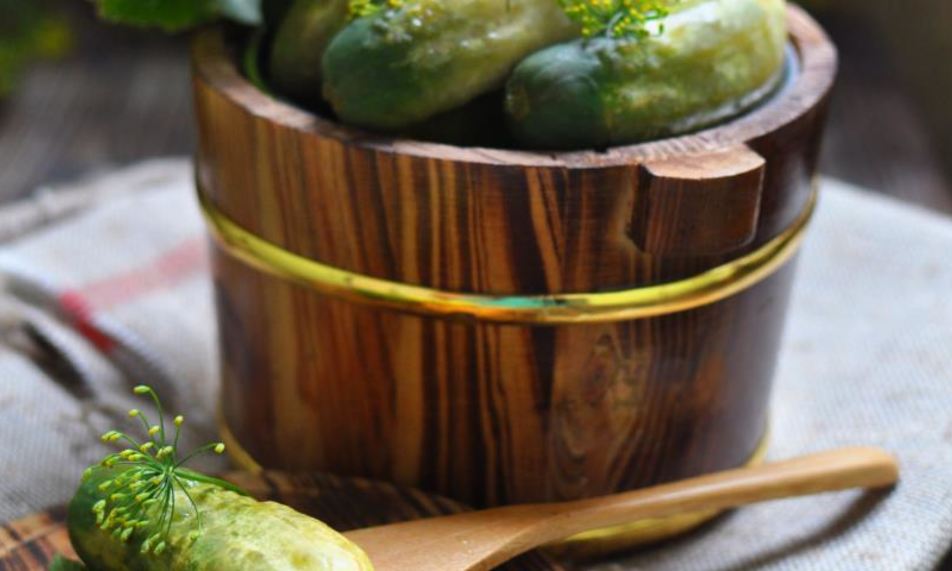 Рецепт огурчиков малосольных