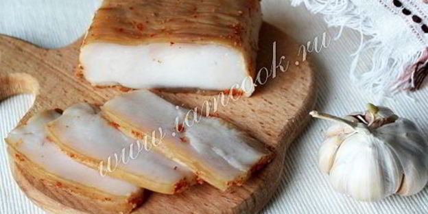 сало соленое по-домашнему