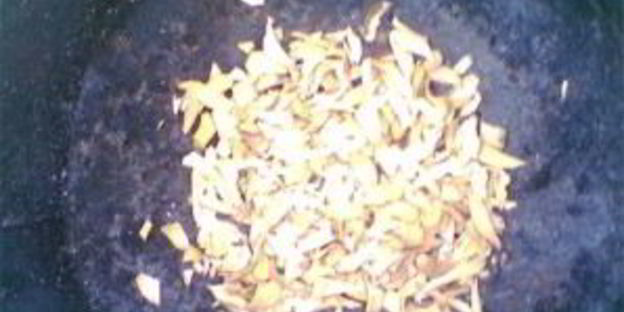 сало в коптильне