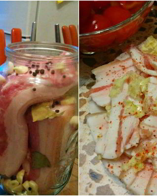 Сало в тузлуке