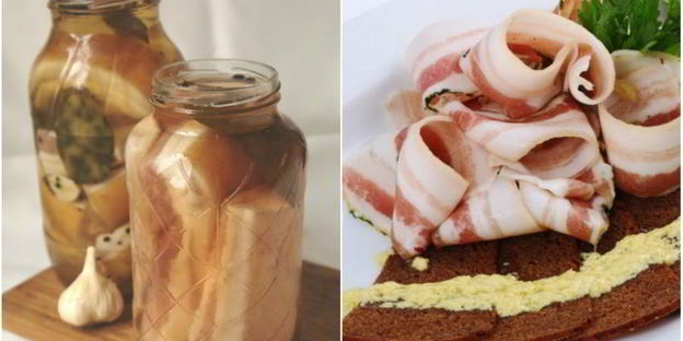 сало в тузлуке