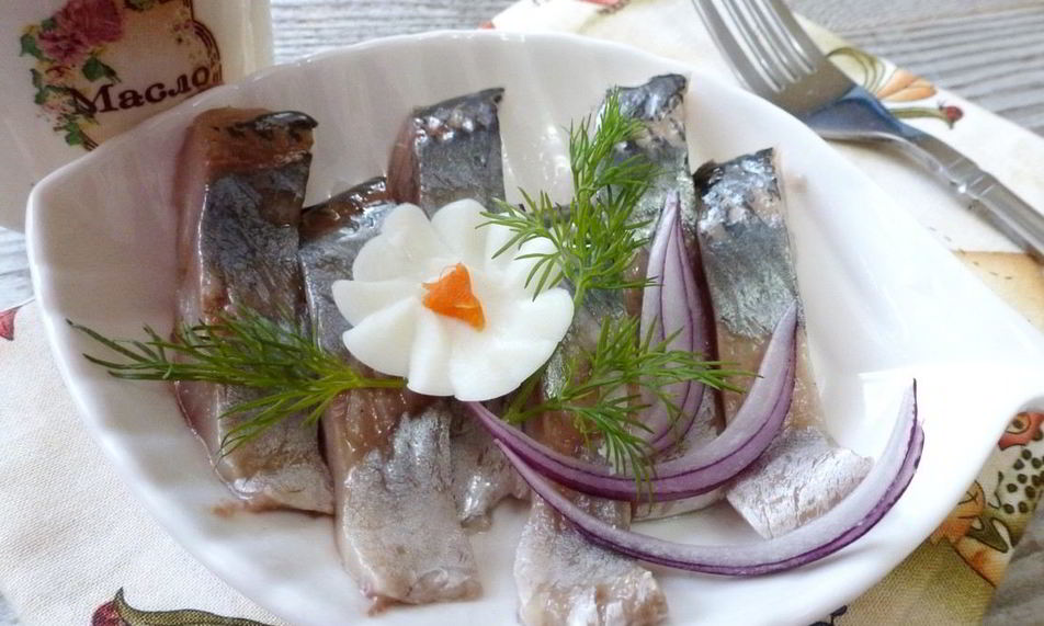 Рецепт сельди домашнего посола