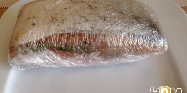 семга малосольная