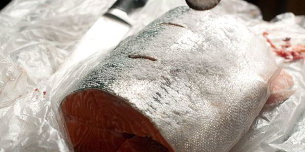 семга слабосоленая