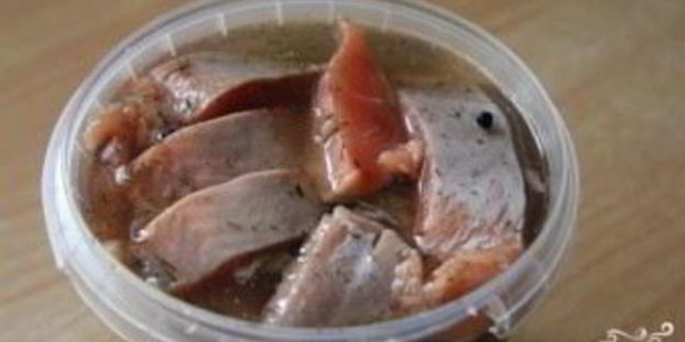 слабосоленая горбуша