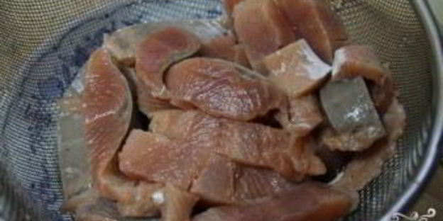 слабосоленая горбуша