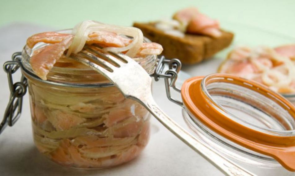 Рецепт соленой семги