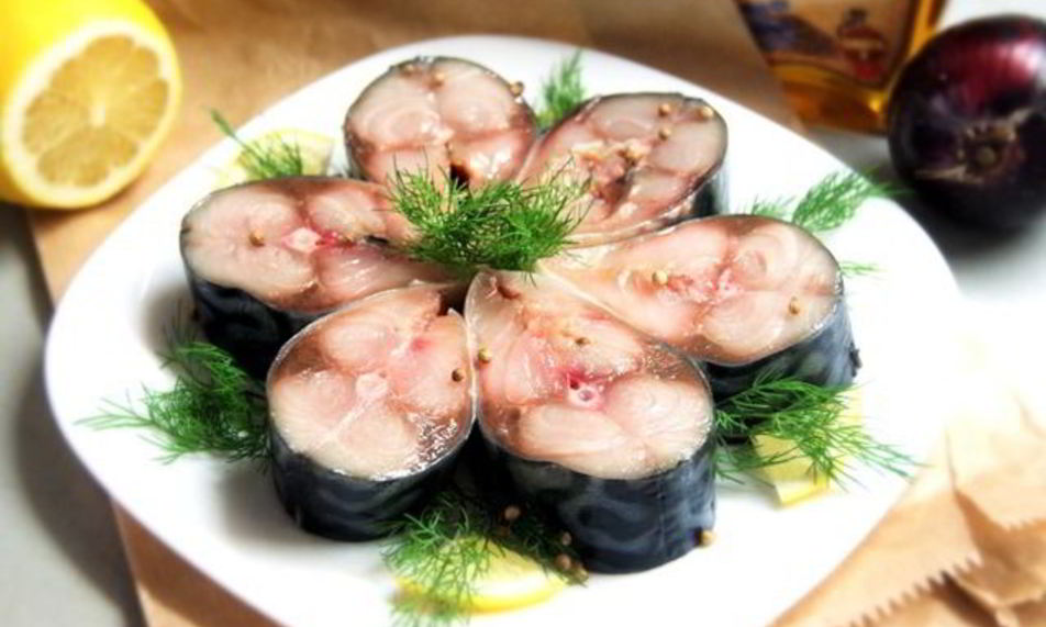 Рецепт соленой скумбрии сухого посола