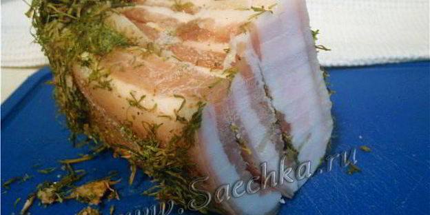 соленое сало