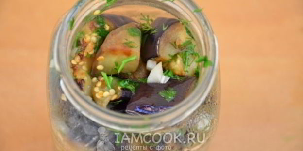 соленые баклажаны с чесноком на зиму