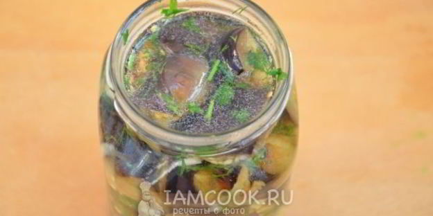 соленые баклажаны с чесноком на зиму