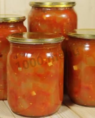 Соте из кабачков на зиму