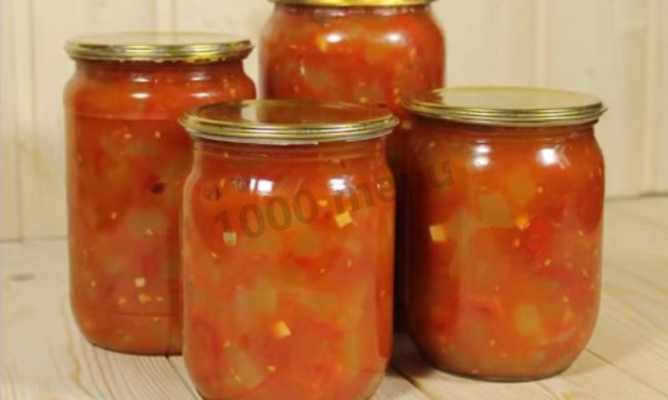 Рецепт соте из кабачков на зиму