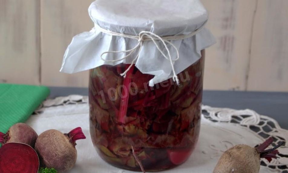 Рецепт свекольной ботвы на зиму