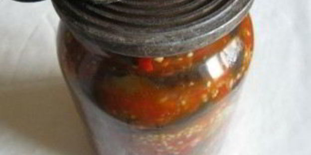 тещин язык из баклажанов на зиму