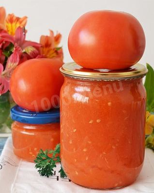Томатный сок без стерилизации на зиму