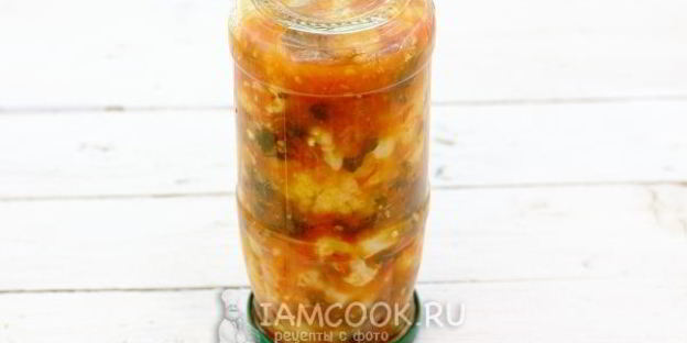 цветная капуста в томате на зиму