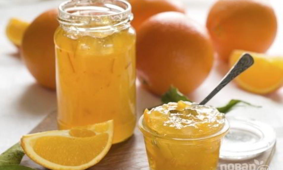 Рецепт апельсинового конфитюра