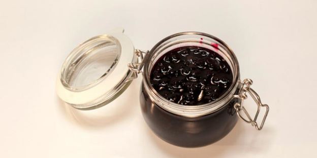 черничный конфитюр с мятой