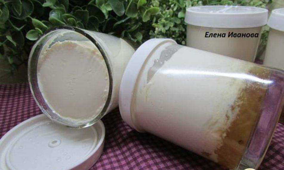 Рецепт йогурта с вареньем