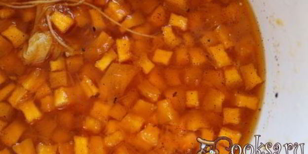 кабачковое варенье с апельсином на зиму