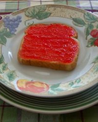 Клубничное варенье из кабачков