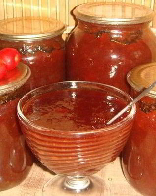 Конфитюр из черешни